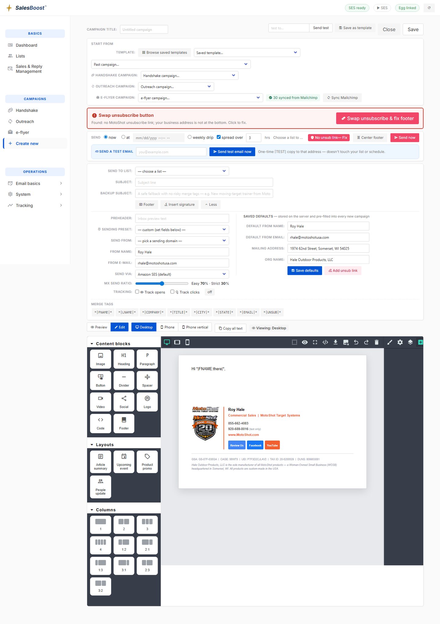 Campaign editor