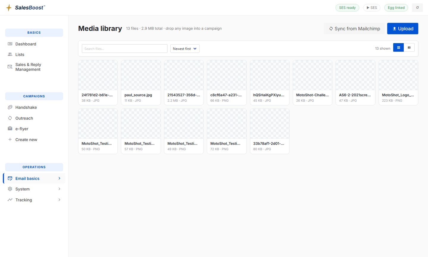 Media library